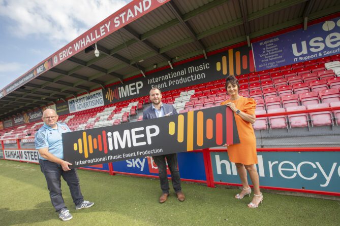 iMEP named as Accrington Stanley stand sponsors on three-year deal